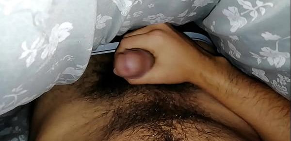 Touching myself in bed